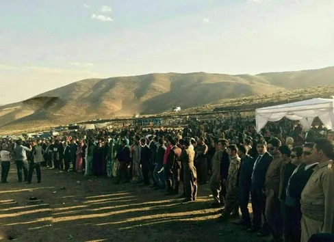عروسی در کردستان با 8 میلیارد کادو! +تصاویر