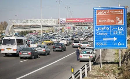 افزایش حجم تردد در جاده‌های کشور