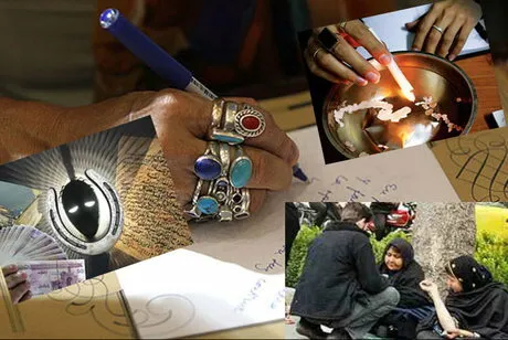 اخاذی از دختران جوان با شیوه جن‌گیری