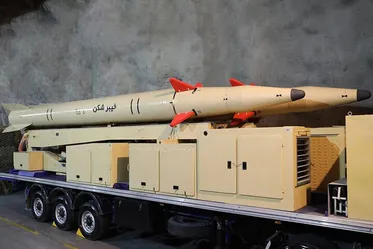 Iran launches Multiwarhead Kheibar missiles at Israeli Regime