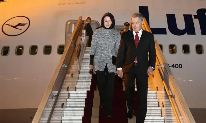 حجاب بانوی اول فنلاد در ایران +عکس
