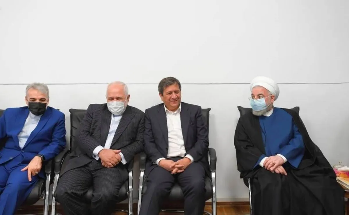 عید دیدنی روحانی با ظریف، آذری جهرمی، همتی و ... + عکس