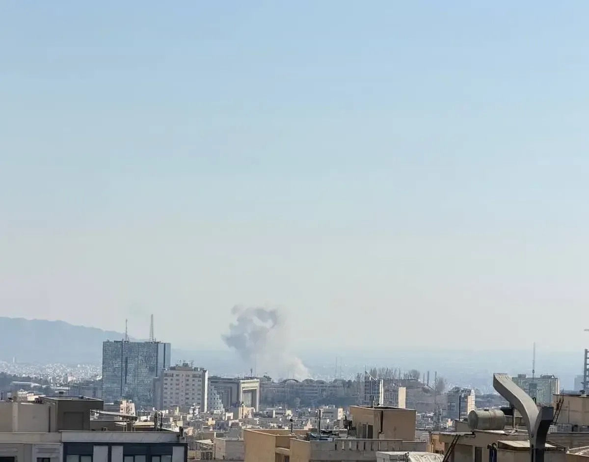 تصویری آخرالزمانی از لحظه انفجار پل B ۱ کرج