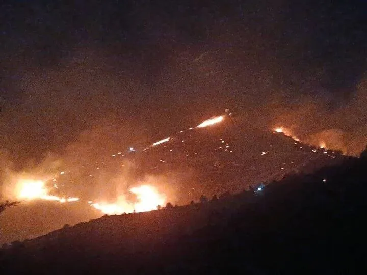 آتش سوزی در شیراز