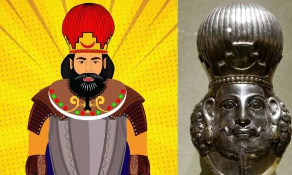 تاج تاریخی ساسانیان با مواد منفجره نابود شد! + عکس
