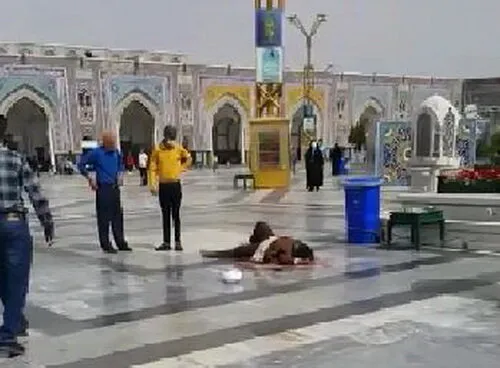 لحظه دستگیری و چهره ضارب دو روحانی در مشهد + فیلم