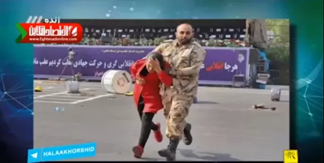 گفتگو با سرباز فداکار حادثه اهواز! +فیلم
