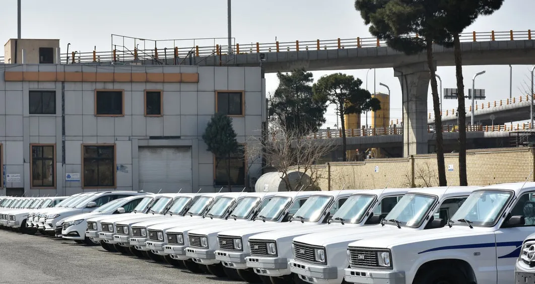 فروش اقساطی وانت کارا دوکابین فرمان هیدرولیک از اول دی ماه