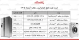 شوک قیمتی جدید به بازار لوازم خانگی/ یخچال دوقلو هیمالیا، ال‌جی، بوش، پاکشوما و...چند شد؟ + جدول ۳ آبان ۱۴۰۵