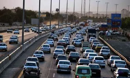 ترافیک سنگین صبحگاهی در آزادراه‌های البرز