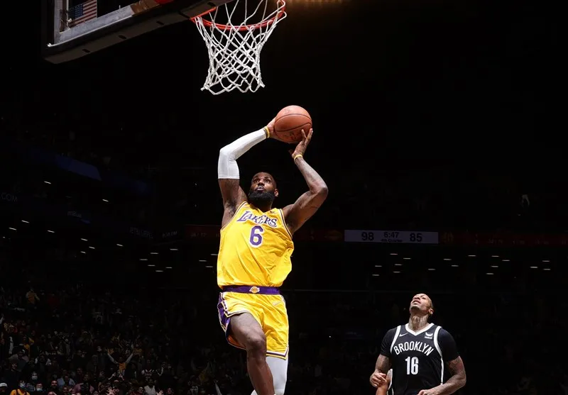 رکورد شکنی تاریخی لبران جیمز در بسکتبال NBA + فیلم