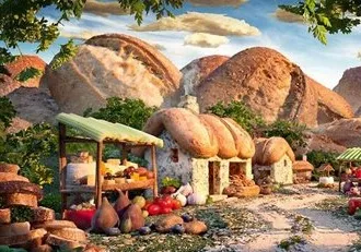 شهرهای خوردنی! +تصاویر