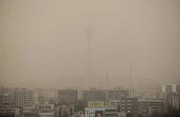 هوای تهران در وضعیت ناسالم