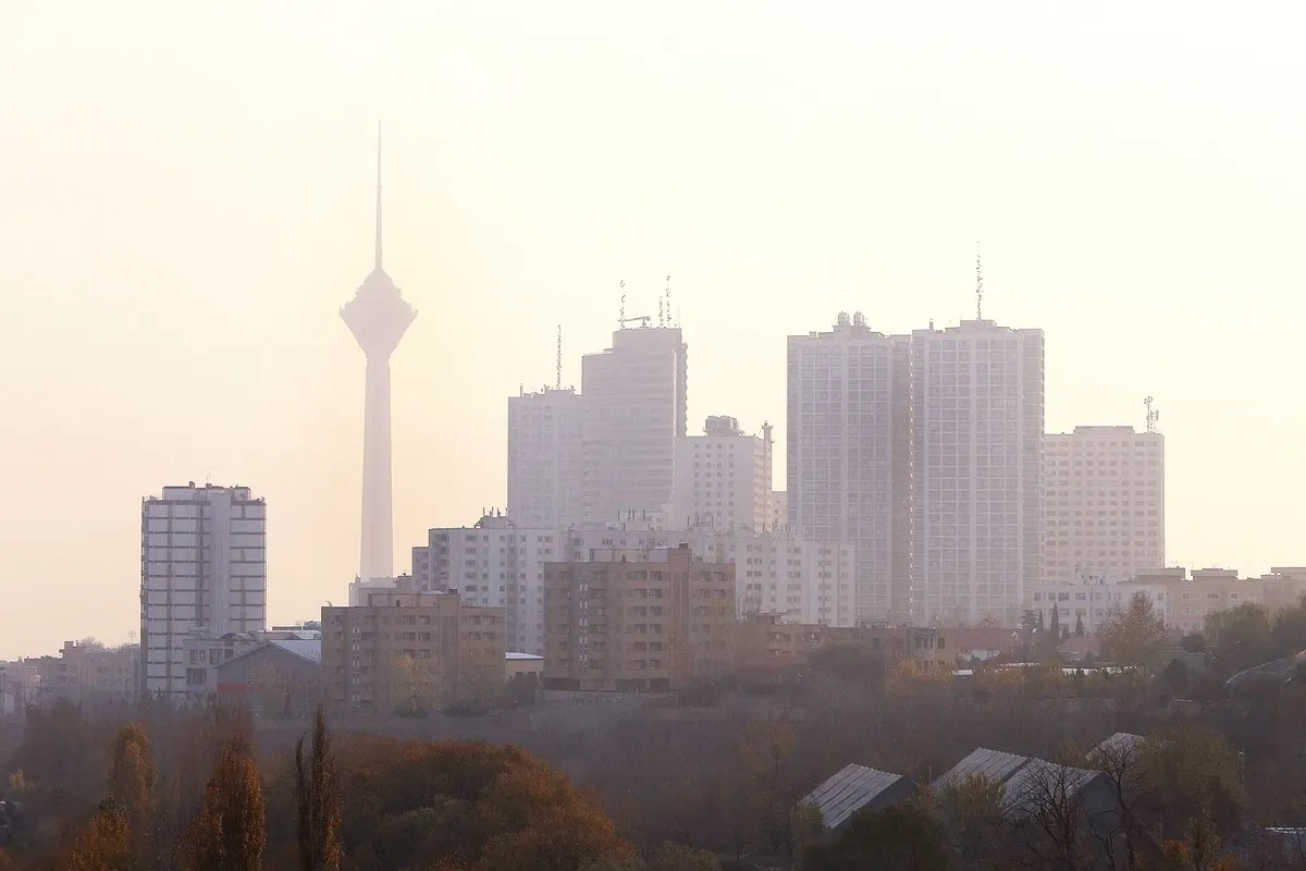 هوای تهران بعد از باران هم پاک نشد!