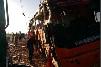 واژگونی مرگبار اتوبوس دانش‌آموزان هرمزگانی