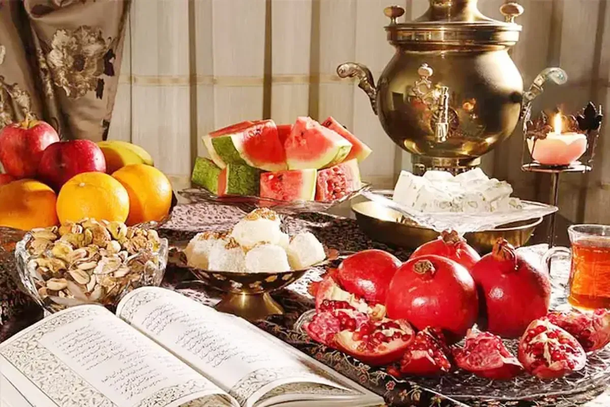 قدیمی‌ترین تصویر از جشن یلدای ایرانیان در دوران قاجار+ عکس