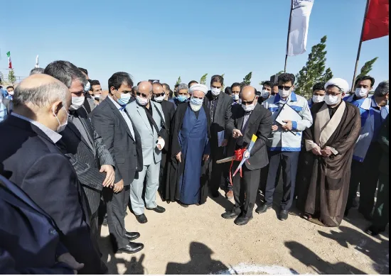 کلنگ توسعه شرکت فولاد امیرکبیر کاشان به زمین زده شد