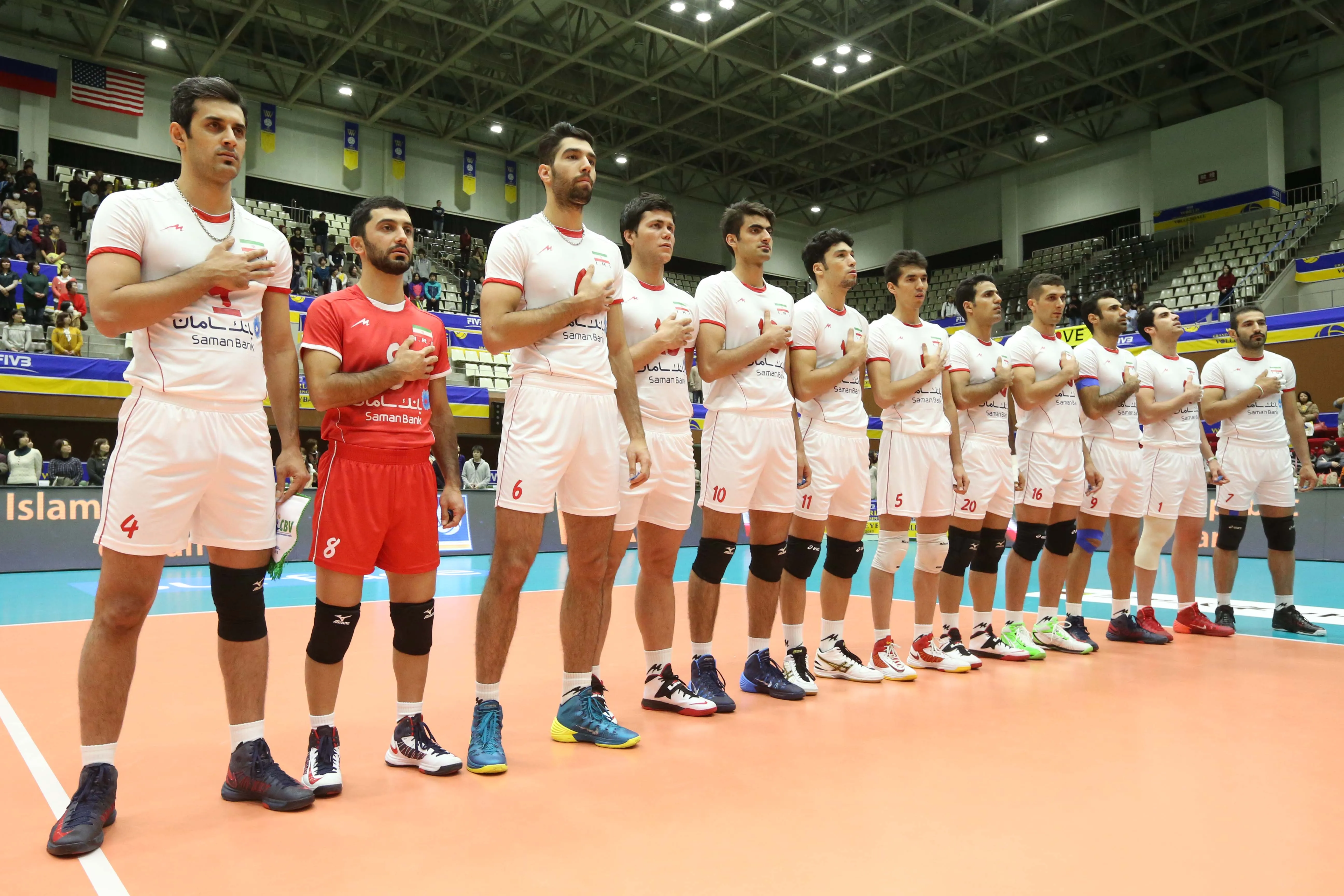 12 volleyball players named to play for Iran in 2016 Rio Olympics