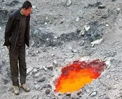 دروازه جهنم چینی ها را ببینید +عکس