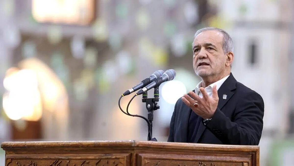 Pezeshkian says enemies exploited protests