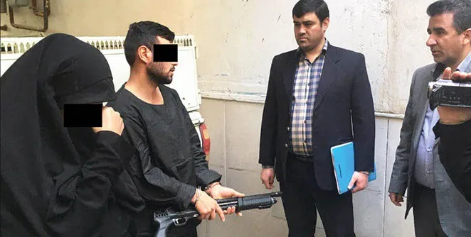 بازسازی صحنه قتل تگزاسی در مشهد +عکس