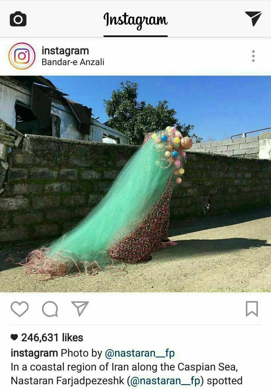 زن شمالی در صفحه رسمی اینستاگرام +عکس