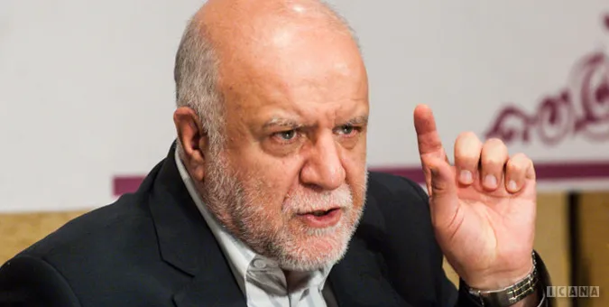 زنگنه: قیمت نفت در محدوده ٥٤ تا ٥٥ دلار محکم می‎ایستد