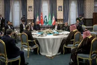 دیدار مقامات ترکیه، پاکستان و عربستان با پزشکیان + گزارش تصویری