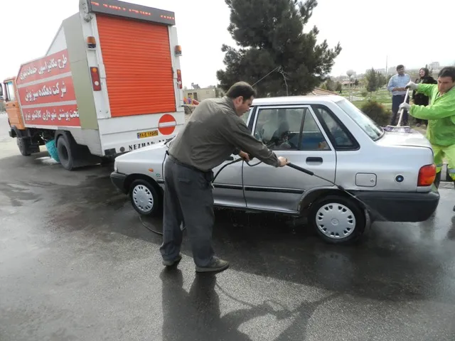 این کارواش، سیار است!