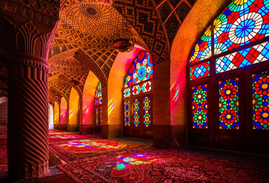 یکی از زیباترین مساجد ایران +تصاویر