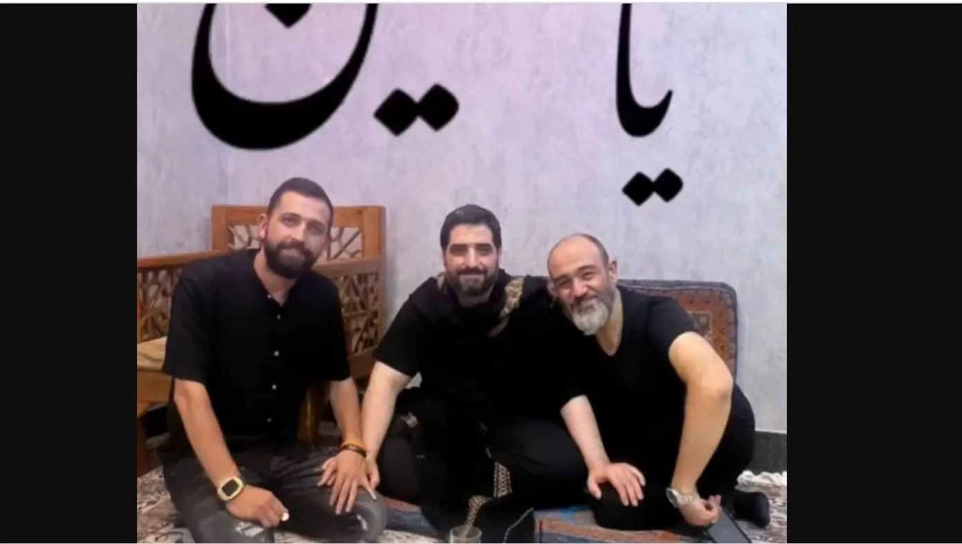 نذری پخش کردن مهران غفوریان و محسن افشانی + فیلم