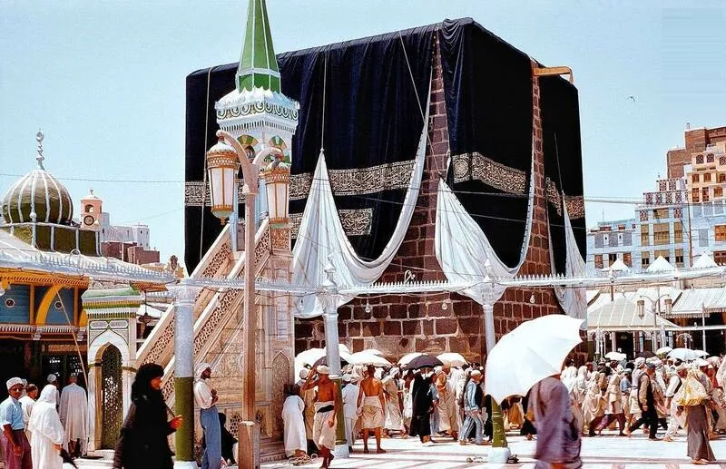 بارش شدید باران در مکه +فیلم