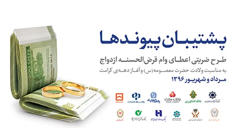 ۷۳۰۰۰پیوند آسمانی با تسهیلات ازدواج بانک تجارت