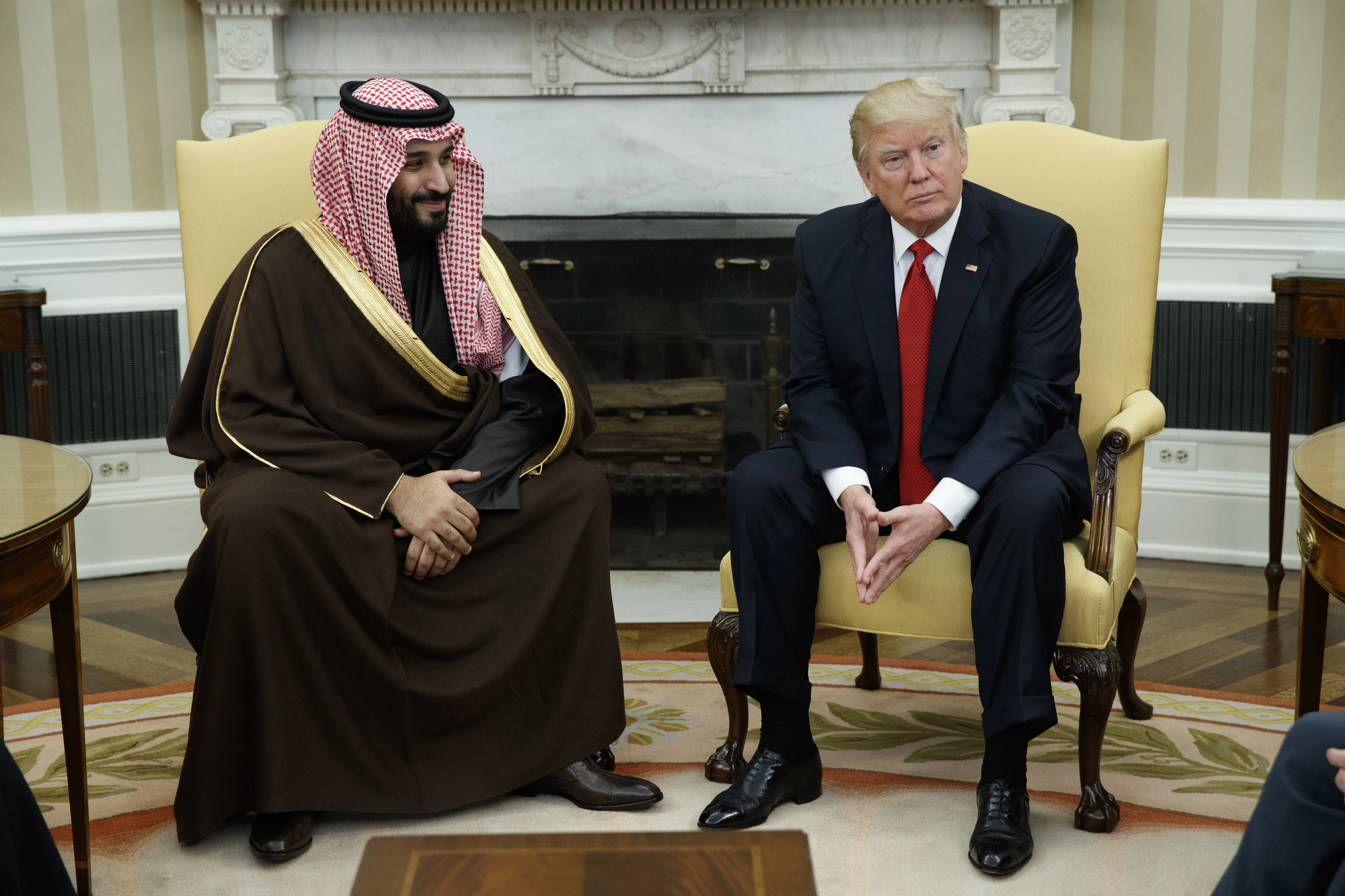 Trump Wins Saudi Praise for 'Turning Point' After Meeting Prince