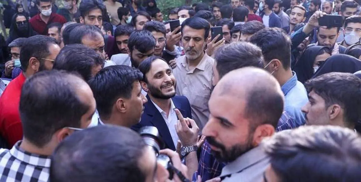 گفت و گوی سخنگوی دولت با دانشجویان جنجالی شد + فیلم