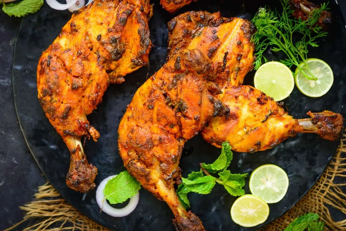 روش تهیه مرغ تنوری با سس عسل!