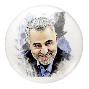 رونمایی از تندیس سردارسلیمانی در مرز اسرائیل