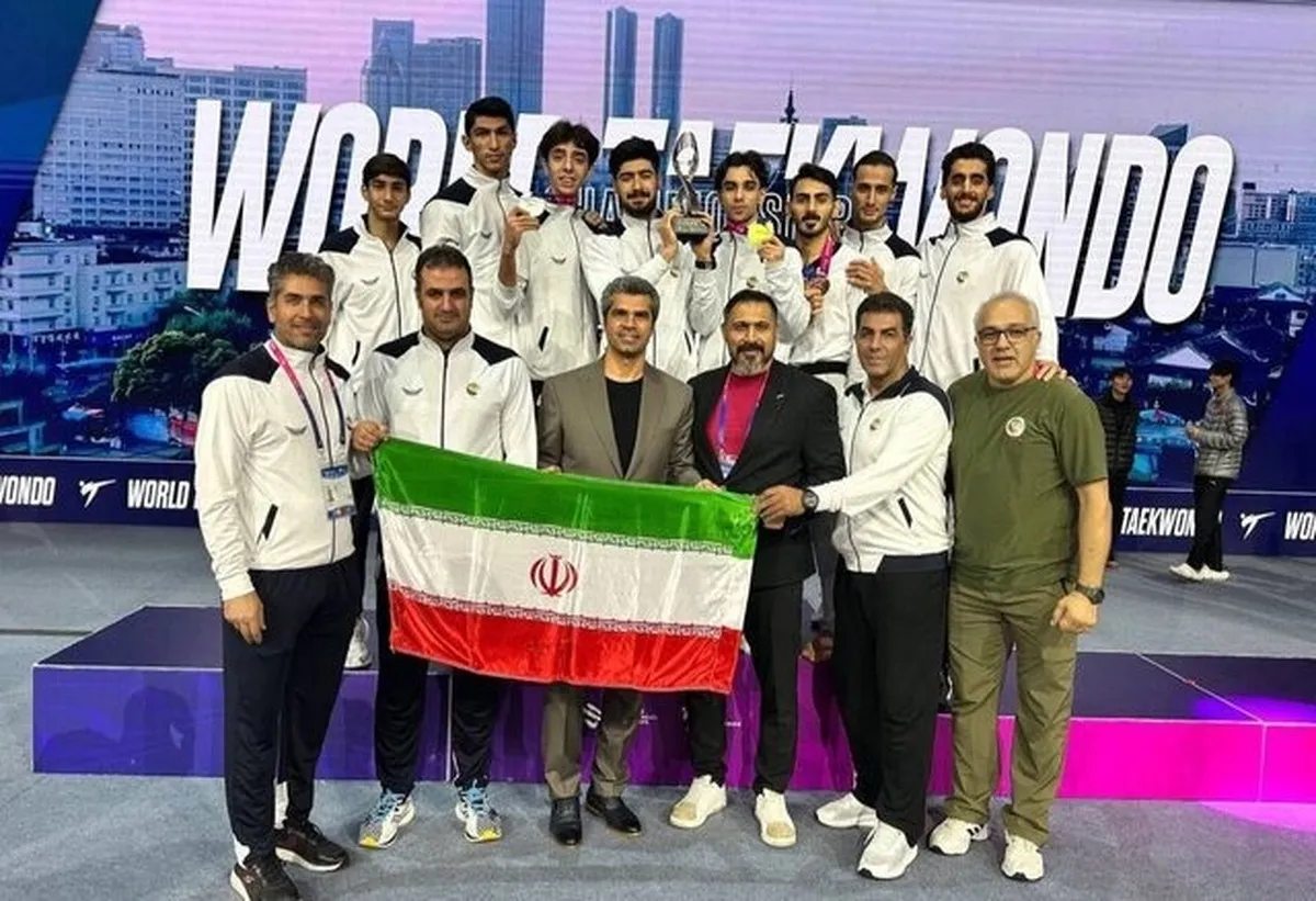 تکواندوی ایران نایب‌قهرمان جهان ۲۰۲۵ شد