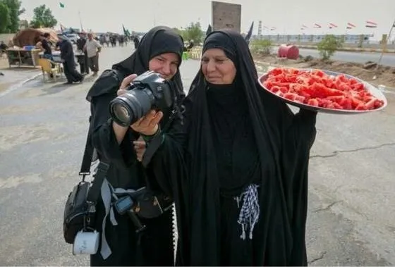 بانوی عراقی که زندگی‌اش را برای ایران داده است +عکس