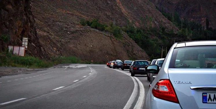 ترافیک سنگین در هراز و کندوان