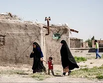 اردوگاه افغان ها در تربت جام +عکس