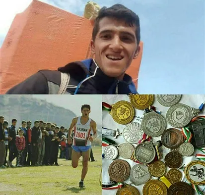 قهرمان جهانی که کولبری می‌کند +عکس