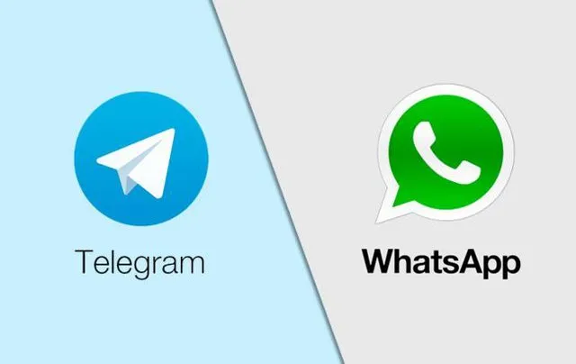 رقابت تنگاتنگ واتس اپ با تلگرام