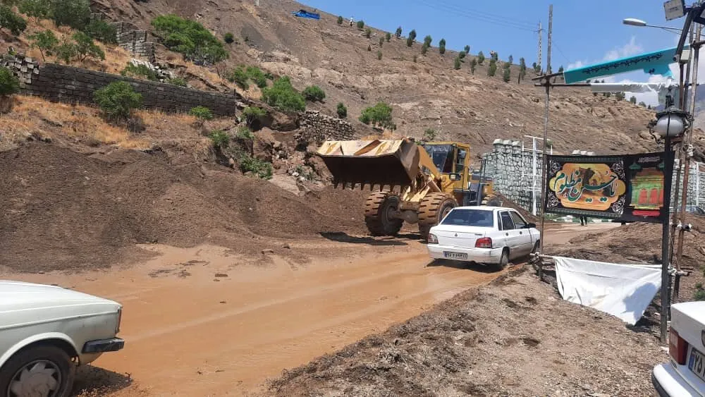 جاده امامزاده داوود باز شد
