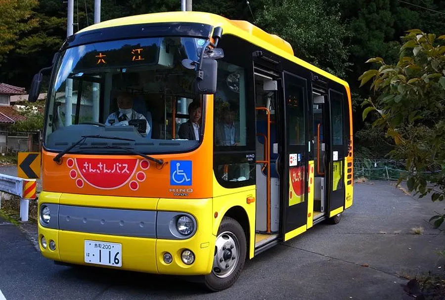SoftBank's Robot Buses to Take Grandparents Home on Country Roads