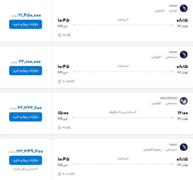 پروازهای خارجی ایران یکییکی ناپدید شدند | قیمت بلیت استانبول سر به فلک کشید پروازهای خارجی ایران یکییکی ناپدید شدند | قیمت بلیت استانبول سر به فلک کشید