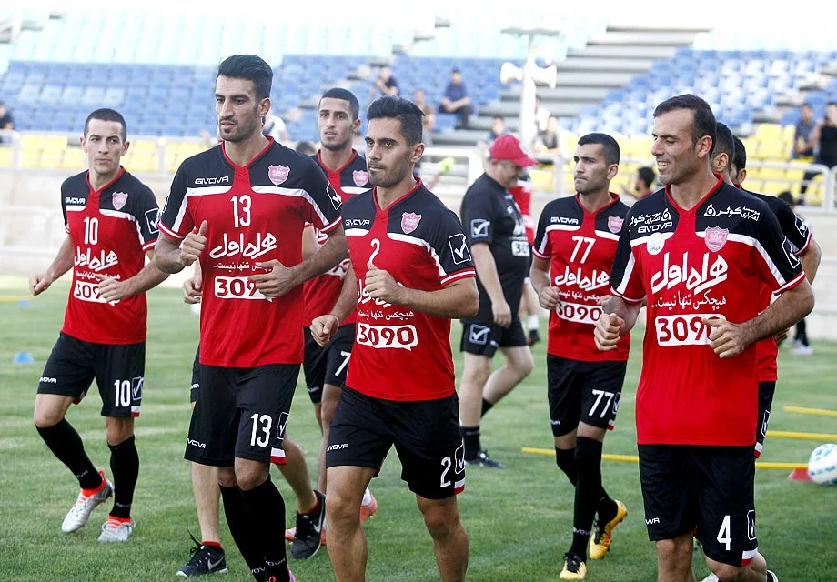 گزارش تمرین پرسپولیس