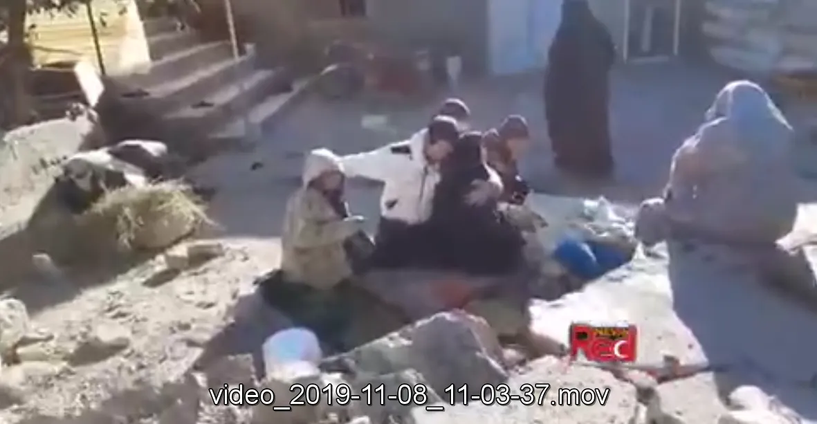 مادری که در زلزله میانه داغدار کودکش شد +فیلم