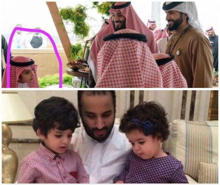 بن سلمان از پسر بزرگ خود رونمایی کرد +عکس