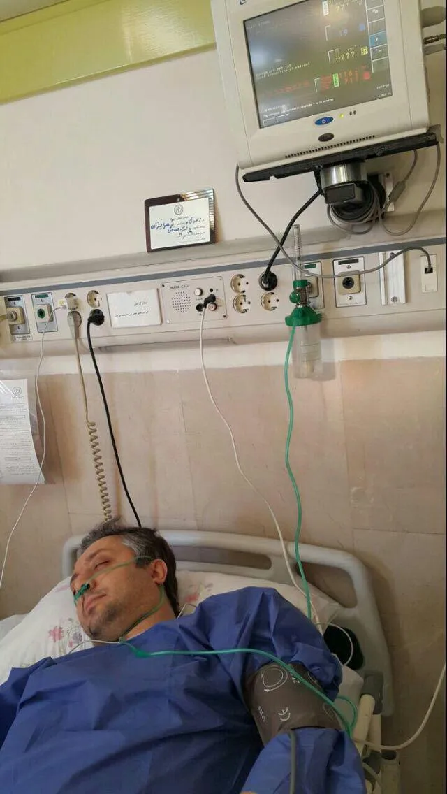 وکیل بابک زنجانی بر اثر سکته قلبی راهی بیمارستان شد+ عکس